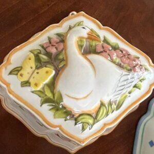 Franklin Mint LE Cordon Bleu Jello Mold - Goose